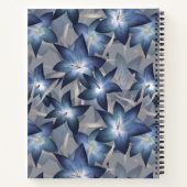 Blauwe lippen notitieboek (Achterkant)