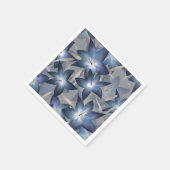 Blauwe lippen servet (Hoek)