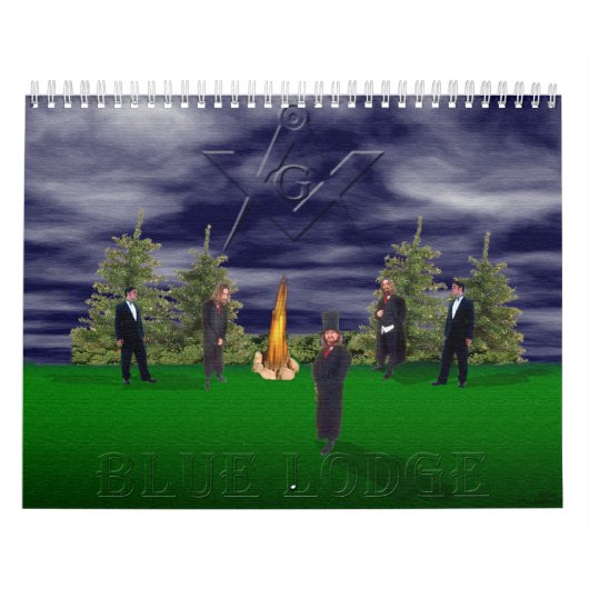 BLAUWE LODGE KALENDER (Hoes)