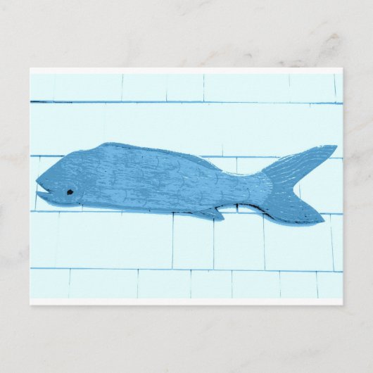 blauwe logo briefkaart (Voorkant)