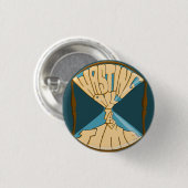 Blauwe Logo Button (Voorkant /achterkant)