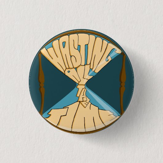 Blauwe Logo Button (Voorkant)