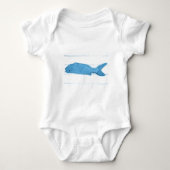 blauwe logo romper (Voorkant)