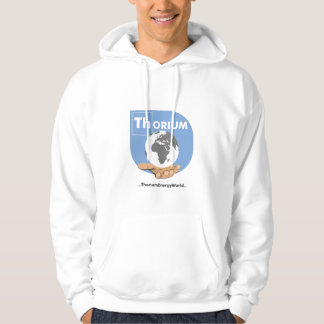 Blauwe Logo Thorium hoodie