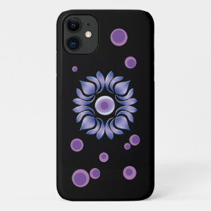 Blauwe lotus Case-Mate iPhone hoesje