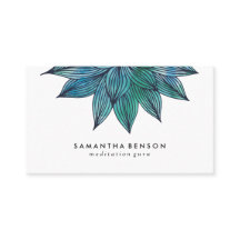 Blauwe Lotus Flower | Florence-Waterverf