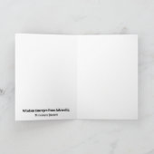 Blauwe Lotus komt uit modderige wateren (Vietnamee Notitiekaartje (Binnen)