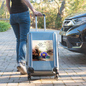 Blauwe Lotus komt uit modderige wateren (Vietnamee Sticker (Koffer Insitu)