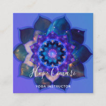 Blauwe Lotus Mandala
