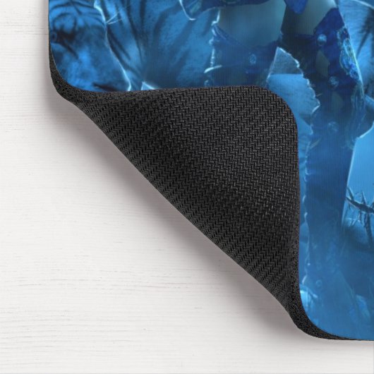 Blauwe Lotus Muismat (Hoek)