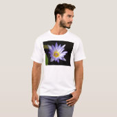 blauwe lotus t-shirt (Voorkant volledig)