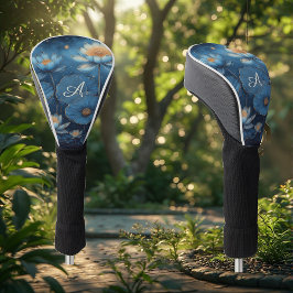 Blauwe Lotusvijver Sereniteit Symbool Vernieuwing  Golfheadcover