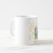 Blauwe Lovebird Mok (Voorkant links)