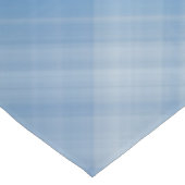 Blauwe lucht Blauw en wit Plaid Korte Tafelloper (Hoek)