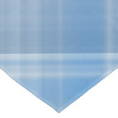 Blauwe lucht Blauw en wit Plaid Tafelkleed (Gekanteld)