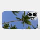 Blauwe Lucht en Palmbomen Case-Mate iPhone Case (Achterkant (horizontaal))