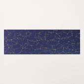 blauwe lucht en sterrenbeeld Yoga Mat (Achterkant (horizontaal))