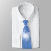 blauwe lucht en wolken stropdas (Gebonden)