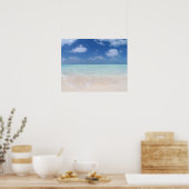 Blauwe lucht en zee 11 poster (Keuken)