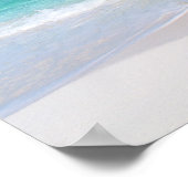 Blauwe lucht en zee 14 poster (Hoek)