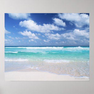Blauwe lucht en zee 14 poster