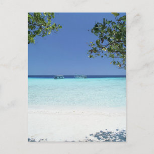 Blauwe lucht en zee 9 briefkaart