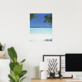 Blauwe lucht en zee 9 poster (Thuiskantoor)