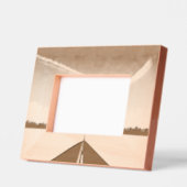 Blauwe lucht gegraveerde lijstjes (Links)