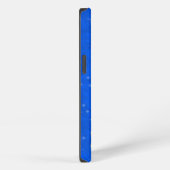 Blauwe Lucht Gouden Sterren iPhone Hoesje (Rechterkant)