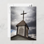 Blauwe lucht komt eraan briefkaart (Voorkant / Achterkant)