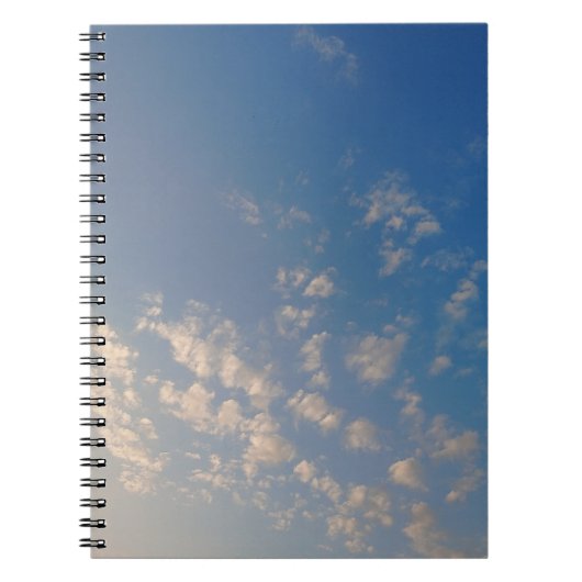 Blauwe Lucht Notitieboek (Voorkant)