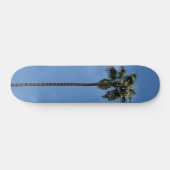 Blauwe Lucht Palmboom Persoonlijk Skateboard (Horizontaal)