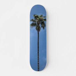 Blauwe Lucht Palmboom Persoonlijk Skateboard