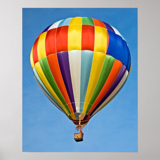 Blauwe Lucht Poster (Voorkant)