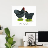 Blauwe lucht poster (Thuiskantoor)