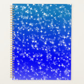  Blauwe lucht sterren  Planner (Voorkant)
