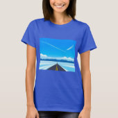 Blauwe lucht t-shirt (Voorkant)