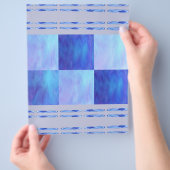 Blauwe Lucht Tegels Bulk Scrapbook Papier Pagina's Flyer (Hand)