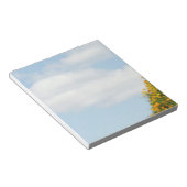 Blauwe Lucht Witte Wolken notitieblokken unieke Zo (Schuin)