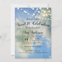 Blauwe Lucht & Witte Wolken | Sweet 16 Verjaardag