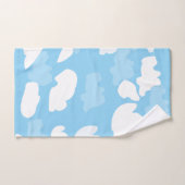 Blauwe Lucht Wolken Bad Handdoek (Handdoek)