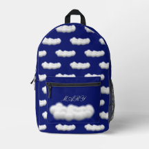 Blauwe lucht wolken