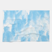 Blauwe Lucht Wolken Theedoek (Horizontaal)