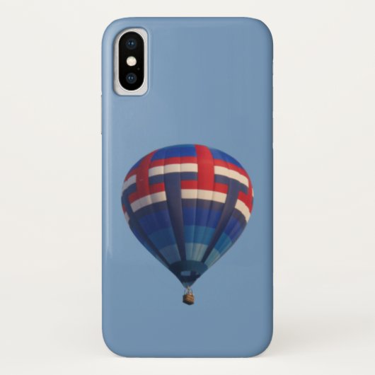 Blauwe luchtballon Case-Mate iPhone case (Achterkant)