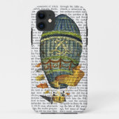 Blauwe luchtballon Case-Mate iPhone case (Achterkant)