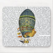 Blauwe luchtballon muismat (Voorkant)