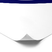 blauwe luchtbelletjes : poster (Hoek)