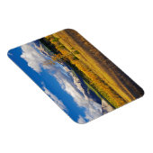 Blauwe luchten en wolken boven een weide magneet (Rechterzijde)