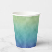 Blauwe luchten papieren bekers (Rechts)