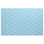 Blauwe luchten regenbogen patroon stof (Yard (91,4 cm))